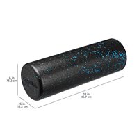 Rouleau de massage texturé en mousse pour points de pression, rouleau de yoga, rouleau à grille, rouleau corporel, rouleau de récupération, rouleau d'exercice – Vente en gros