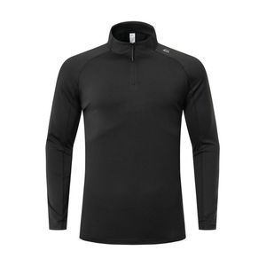 Usine de vêtements personnalisés en cours d'exécution vierge Football Basketball Sports Joggers Training Wear Jersey Zipper Long Sleeves T Shirts - Product Image 5
