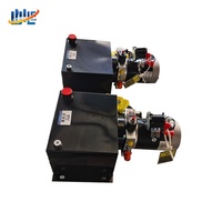 Kit de levage hydraulique stable à simple action, rétractable multi-étages, pour remorque benne 12V DC 6 tonnes, à installer sous le véhicule
