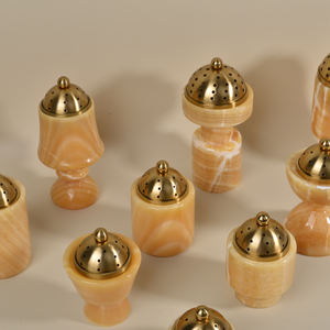 Brûleur d'encens en marbre de couleur orange, vente directe d'usine, porte-encens <span class=keywords><strong>Bakhoor</strong></span>, brûleur de haute qualité <span class=keywords><strong>Bakhoor</strong></span> - Product Image 4
