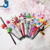 Offre Spéciale : Perles de dentition en silicone souples et diverses, en forme d'animaux, pour la fabrication de jouets, de bijoux pour bébés et d'autres créations, compatibles avec les stylos à perles.