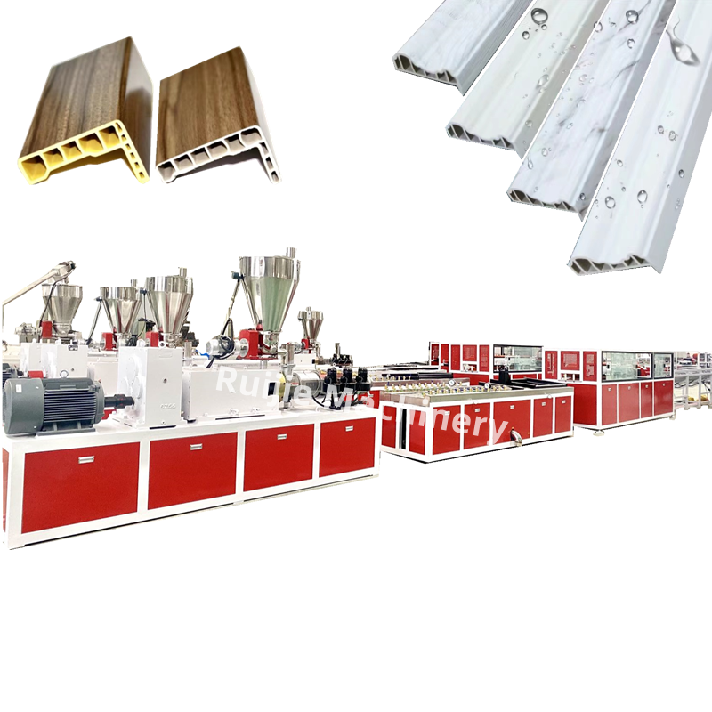 Экструзионная производственная линия WPC UPVC для окон и Дверных рамок/экструдер для профиля WPC