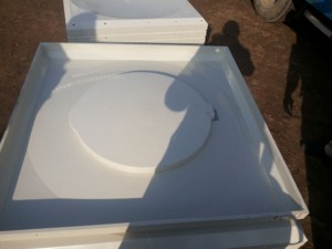 Serbatoio d'Acqua Modulare in Plastica Assemblato con Pannelli GRP FRP SMC in Offerta - Product Image 4