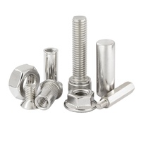 Parafusos de Flange Sextavados CNC Personalizados Grau 8.8 10.9 em Aço Inoxidável com Soquete, Porcas e Parafusos Sextavados, Usinagem Durável por Eletroerosão a Fio e Brochagem