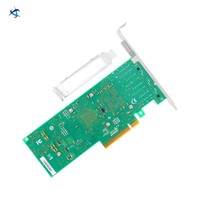 Adaptador de Red Ethernet Convergente X710-T4G1P5 10GbE RJ-45 de 4 Puertos PCIe 3.0 X8 para Servidor, Centro de Datos, Implementación de Alta Densidad