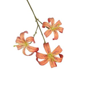 Flor de Lirio Artificial Jinxi, Tallo Único, Flor de Seda, Decoración para Bodas - Product Image 4