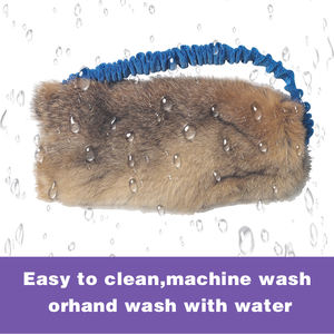 Giocattoli da Masticare in Pelliccia di Coniglio per Cani, Gioco Interattivo in Peluche Resistente per Cani Masticatori Aggressivi - Product Image 2