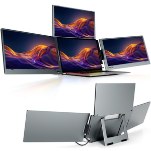 UPERFECT Portable Monitor 18.4" 4K 60Hz 10-Bit HDR IPS Gaming Monitor With VESA, 180° Adjustable Stand, Ultra-Slim & Lightweight Frameless Design, FreeSync, Portable Travel Second Monitor For Laptops - View #10