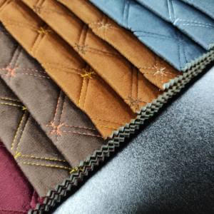 Tela de Tapicería para Autos de 150 cm, Ecológica, Elástica, Estilo Bordado, con Espuma de 4 mm, Impresa y Termoadhesiva, 100% Poliéster - Product Image 2