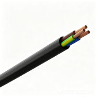 Cable RVV de 2/3/4/5/6/7/8/10 Núcleos, 0.5-10mm², Cable de Alimentación Flexible para Electrodomésticos, Equipos de Oficina y Uso Industrial