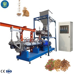 Línea de producción de extrusora de acero inoxidable para perros, 4 toneladas/h, 30 años, fábrica de China, completamente automática, pescado, camarones, comida para mascotas - Product Image 2