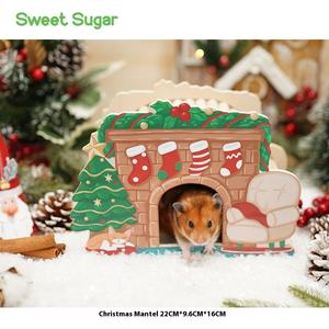 Peau de <span class=keywords><strong>hamster</strong></span> Aquascape multifonctionnelle de style sur le thème de Noël au design original - Product Image 4