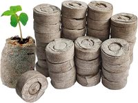 Blok tanah Optimal untuk pembibitan bunga bibit penanaman-pelet gambut taman untuk mulai benih