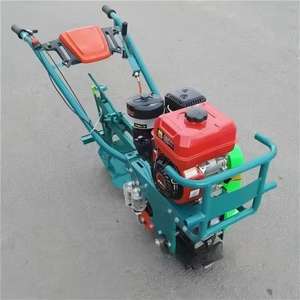 Applicateur d'engrais manuel agricole, petite machine à essence à chenilles, motoculteur multifonctionnel pour champs arables - Product Image 5