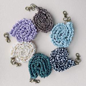 โซ่คล้องโทรศัพท์มือถือทำมือสำหรับผู้หญิงมีสายคล้องคอยาวมีสายคล้องคอแบบยาวทำจากโพลีเอสเตอร์ - Product Image 2