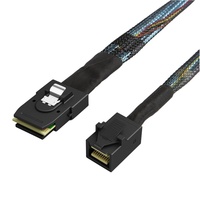 Cavo Mini SAS HD SFF-8643 a SFF-8087 SAS3.0 SAS2.0 100-Ohm per Controller RAID, Server, Host, Disco Rigido, Backplane 0.5m 1m 1.5m