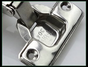 Nhà cao an ninh điều chỉnh cửa bản lề Heavy Duty thép không gỉ ẩn vô hình bản lề bên ngoài và nội thất cửa gỗ - Product Image 6