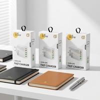 Nouvel adaptateur multi-ports PD+3USB, norme EU/US/UK, chargeur rapide 12W pour smartphones, tête de charge 5V 24A avec logo personnalisable