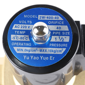 โซลินอยด์วาล์วอิเล็กทรอนิกส์ 220V ควบคุมน้ำและอากาศแบบไดเร็กทีฟ ทางเดียว ปกติปิด สำหรับใช้งานกลางแจ้ง กันน้ำ - Product Image 2