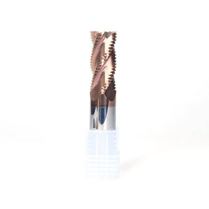 Fresa de desbaste de acero de 3-20 mm con revestimiento AITiN, personalizable ODM/OEM 2024, para cuero y acero. - Product Image 2