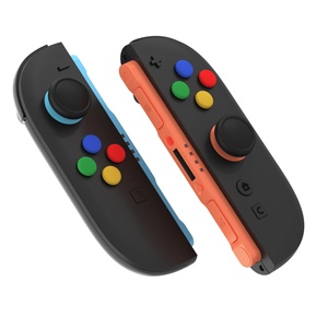 PlayVital 4 Coques de boutons directionnels ABXY en silicone colorés et 2 capuchons de joystick pour Nintendo Switch 2 Joy-Con - Product Image 3