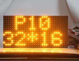 P10 ngoài trời LED màn hình hiển thị quảng cáo Màn hình hiển thị nổi bật hiển thị Dip lập trình ngoài trời LED <span class=keywords><strong>MODULE</strong></span> - Product Image 6
