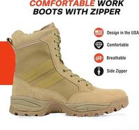 High-Top de vente à chaud avec une durabilité améliorée pour les bottes coupe-vent du désert Martin Shoe