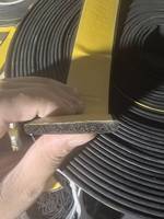 Bande d'étanchéité en mousse de caoutchouc EPDM personnalisée à prix de gros, auto-adhésive, protection, ruban adhésif en mousse, joint pour porte et fenêtre