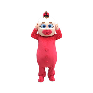 Disfraz de Mascota de Dibujos Animados de Bebé con Chupete Adorable, Accesorio de Cabeza para Niños de Gran Venta, Traje Promocional para Eventos y Actuaciones. - Product Image 4
