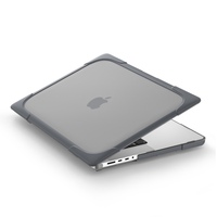 Funda Protectora de Alta Calidad con Soporte para Laptop MacBook Pro 16 Pulgadas 2021 2023, Funda Delgada de Plástico para PC, Accesorio para Computadora