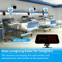Service électronique Infirmière Appel Pull Cord Sos Bouton pour appeler Admin en cas d'urgence 1 Host Monitoring 15 Patient Bed Buzzer
