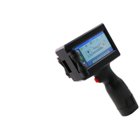 Nouvelle imprimante d'étiquettes à jet d'encre portable A3S pour l'impression de codes bidimensionnels sur les emballages en carton, ligne d'assemblage, garantie 1 an