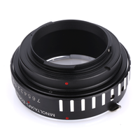 Adaptateur AF-EOSM pour objectif Sony Alpha Minolta AF MA à appareil photo Canon EOS M M100 M50 EF-M