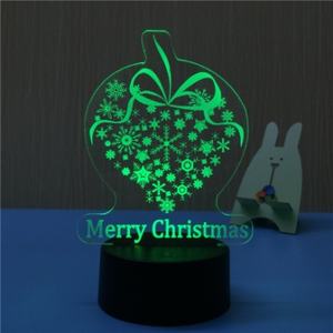 Lámpara de mesa de ilusión acrílica de Anime personalizada que cambia de 16 colores, decoración de visión, carga USB, luz de noche LED 3D táctil - Product Image 5