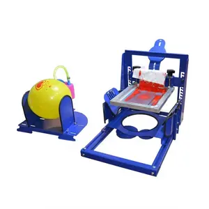 Manual screen printer balloon screen printing machine latex