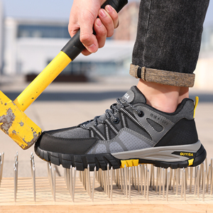 OEM Unisex Insulating <b>Work</b> <b>Shoes</b> Microfiber Light Weight Steel Toe Labor Protection <b>Shoes</b> Women <b>Men</b> Outdoor Lace-up Sports <b>Shoes</b> - Product Image 5