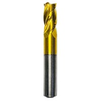 Outils de découpe CNC, fraises à queue droite DIN844 HSS M2 M35 à 4 dents