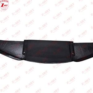 Z-ART pour <span class=keywords><strong>Ferrari</strong></span> F430 2005+ Style Fibre de Carbone Lame Avant Spoiler Inférieur Pare-chocs Avant - Product Image 3
