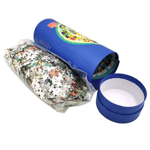 Rompecabezas de papel para niños y adultos de fabricante profesional de alta calidad, rompecabezas redondo de diseño personalizado educativo, 1000 piezas - Product Image 2