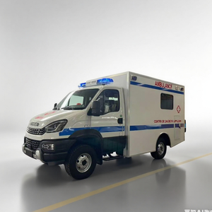 Ambulancia 4x4 nueva, con volante a la izquierda/derecha, precio asequible, 4WD manual, nueva, diésel, furgoneta ambulancia personalizada de fábrica de 3-8 metros. - Product Image 1
