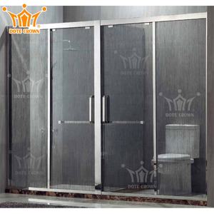 Disponible autoportant en acier inoxydable cadre italien salle <span class=keywords><strong>de</strong></span> bain charnière verre cabine <span class=keywords><strong>de</strong></span> <span class=keywords><strong>douche</strong></span> moderne simplicité ultime <span class=keywords><strong>noir</strong></span> - Product Image 2