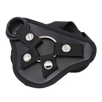 Harnais culotte porte-dildo réglable pour couples, culotte creuse avec fixation par boucle, jouet de plaisir pour adultes femmes