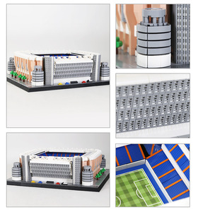 El Nuevo Estadio Chamartin de Madrid es Compatible con Bloques de Construcción de Partículas Pequeñas para Juguetes y Regalos Infantiles - Product Image 5