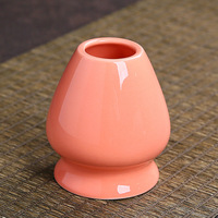 Support de fouet à thé en céramique Dehua, style japonais, design Dynastie Song, ensemble de 100 accessoires pour fouet à matcha pour cérémonie du thé