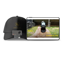 Caméra d'action 4K 60FPS avec Wi-Fi, clip pour casquette, batterie 240 min, prise en charge 512 Go (CAM)