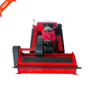 Motor diésel de gran potencia, pequeño Robot cortador de césped, ancho de corte de 800mm/1000mm/1200mm, cortacésped inteligente automático de 4 ruedas - Product Image 5