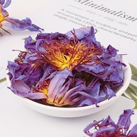 Lotus bleu promotionnel fleurs séchées nénuphar égyptien fleurs séchées décoration de la maison cadeaux
