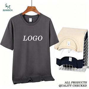 Camiseta <span class=keywords><strong>de</strong></span> <span class=keywords><strong>manga</strong></span> corta <span class=keywords><strong>de</strong></span> punto <span class=keywords><strong>de</strong></span> algodón peinado <span class=keywords><strong>de</strong></span> 200g para hombre, venta al por mayor, hombro suelto, Color sólido, cómoda, sin presión - Product Image 2