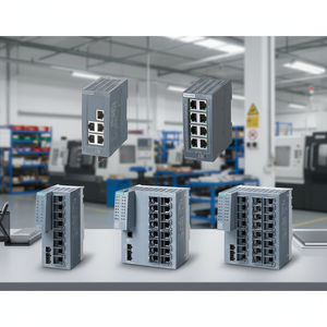 Interruptor PLC de Control Industrial NLS Nuevo y Original 6GK5112-0BA00-2AB2 6GK5005-0BA00-1AB2 XB112 220V - Product Image 6