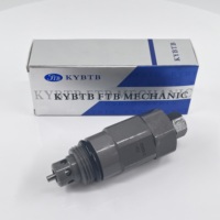 Soupape de décharge secondaire FTB 255-5661 E320C pour excavatrice Cat E320C, pièce de rechange hydraulique principale, pièce de rechange OEM